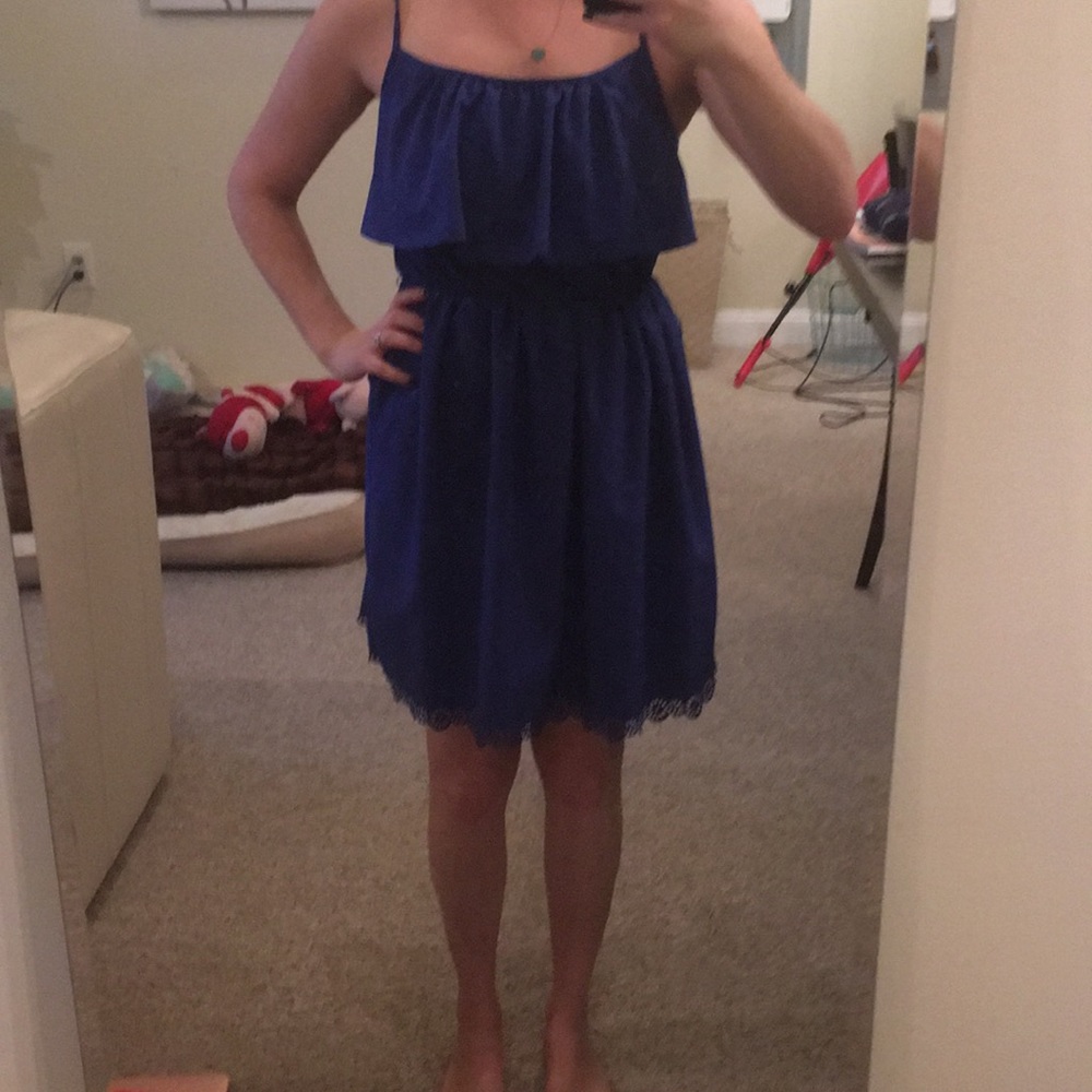 Royal Blue Charlotte Russe sundress